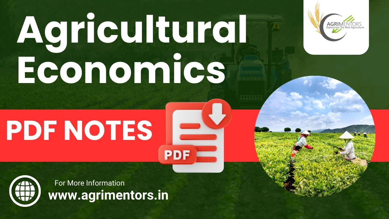 Agricultural Economics | Agri Mentors