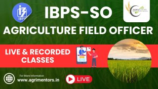 IBPS Specialist Officer (Agriculture Field Officer)